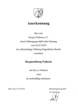 hospizstiftung-anerkennungsurkunde-pulheim